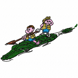 Children And Animals Embroidery Design 3 Children And Animals Embroidery Design 3
